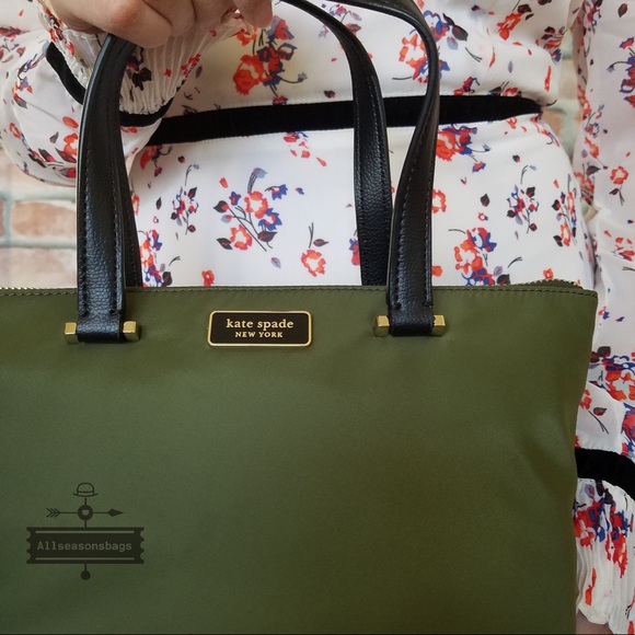 Ships before Christmas ❗️ kate spade green bag new - Picture 3 of 8